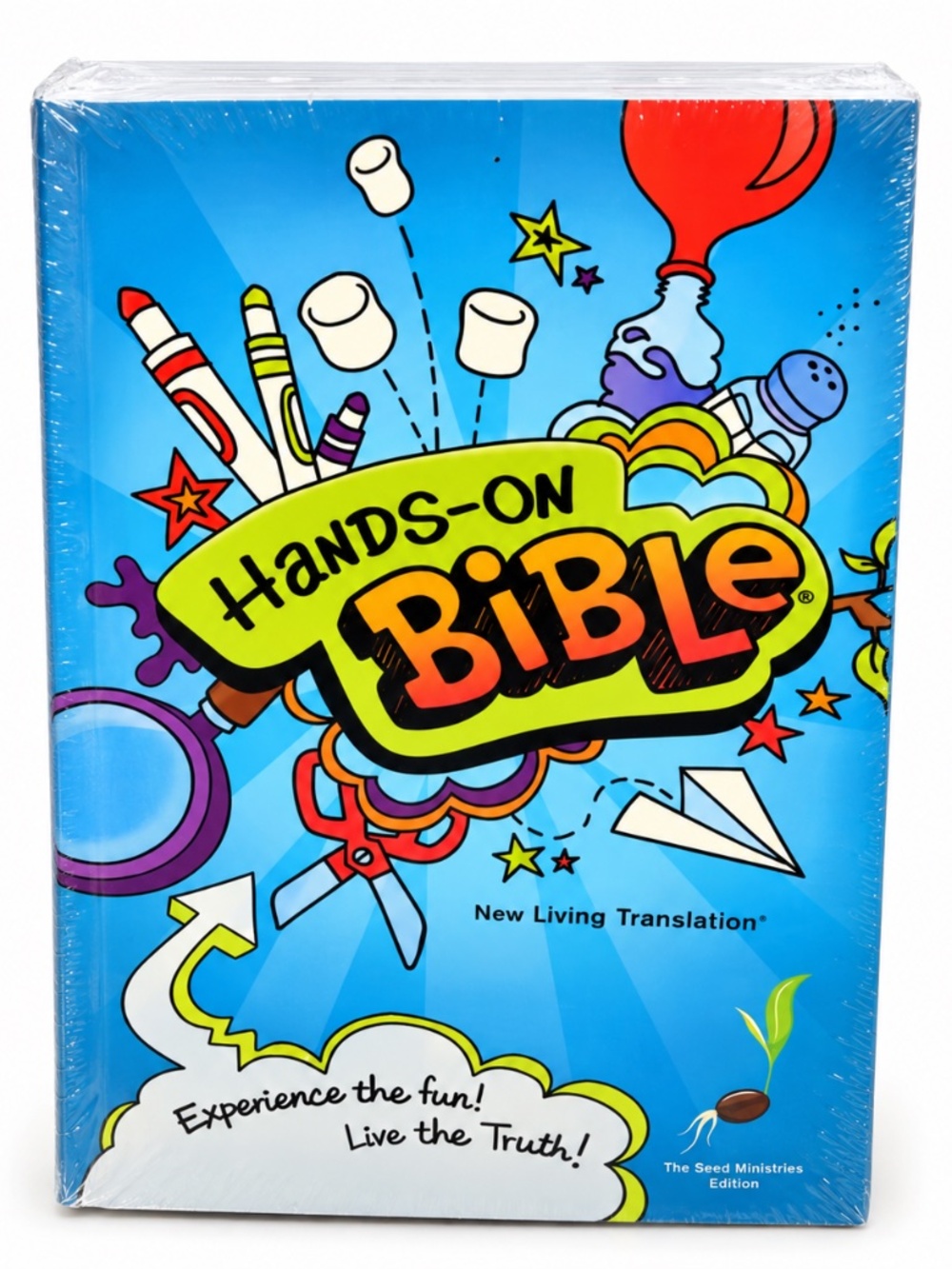 Hands-On Bible NLT Kids Paperback New Sealed Tyndale